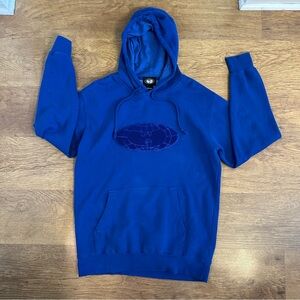 Vintage Wu Wear Men's Blue Hoodie US Men’s Size Medium